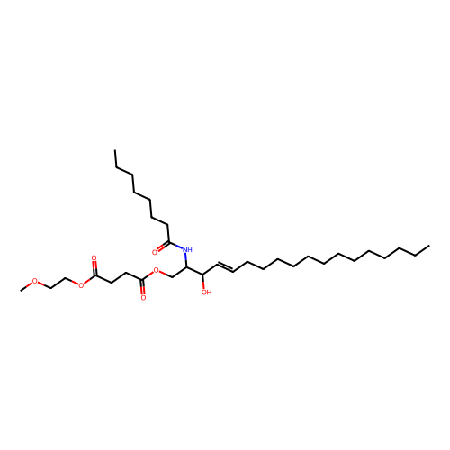 N-octanoyl-sphingosine-1-{succinyl[methoxy(polyethylene glycol)5000]}, min 99%, 100 mg