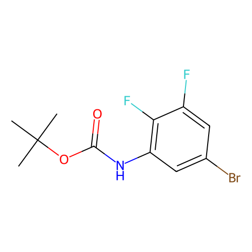 N-BOC 5-bromo-2, 3-difluoroaniline, min 98%, 250 mg