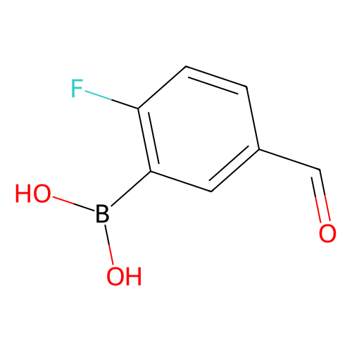 2-Fluoro-5-formylphenylboronic acid, min 98%, 5 grams