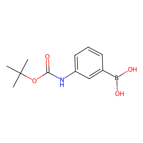 3-(N-Boc-amino)phenylboronic acid(contains Anhydride), min 95%, 100 grams