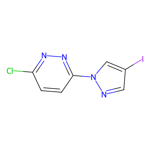 3-Chloro-6-(4-iodo-1H-pyrazol-1-yl)pyridazine, min 98%, 100 grams