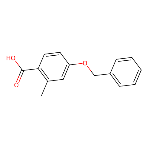4-(benzyloxy)-2-methylbenzoic acid, min 97%, 250 mg