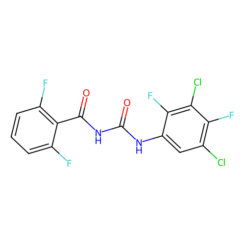 Teflubenzuron, min 98% (HPLC), 100 grams