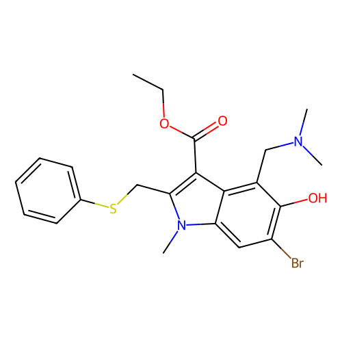 Arbidol, min 98%, 1 gram