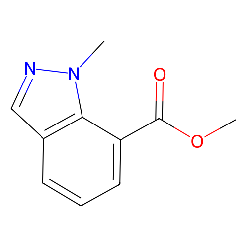 1-Methyl-1H-indazole-7-carboxylic acid methyl ester, 1 gram