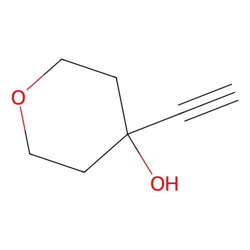 4-ethynyloxan-4-ol, min 97%, 1 gram