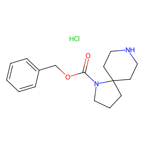 benzyl 1, 8-diazaspiro[4.5]decane-1-carboxylate hydrochloride, min 97%, 500 mg