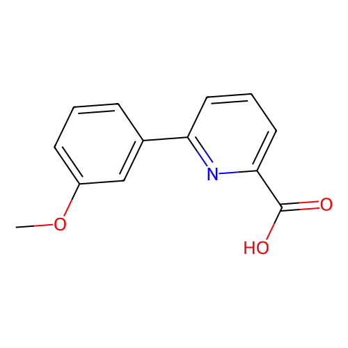 6-(3-Methoxyphenyl)picolinic acid, min 95%, 1 gram