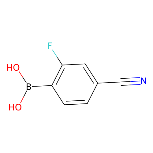 4-Cyano-2-fluorophenylboronic acid, 10 grams