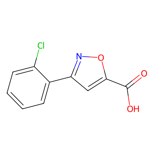 3-(2-Chlorophenyl)-5-isoxazolecarboxylic acid, 1 gram