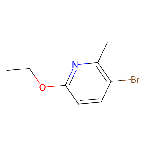 3-Bromo-6-ethoxypicoline, min 96%, 25 grams