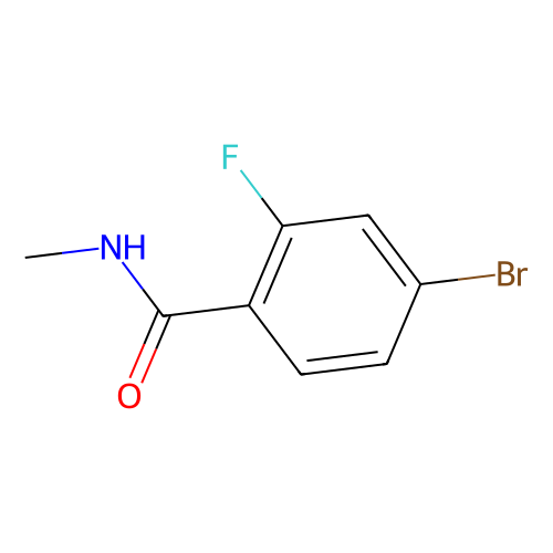 4-Bromo-2-fluoro-N-methylbenzamide, min 98%, 100 grams