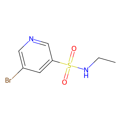 N-Ethyl 5-bromopyridine-3-sulfonamide, min 96%, 25 grams