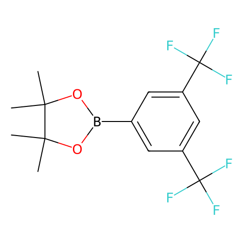 2-[3, 5-Bis(trifluoromethyl)phenyl]-4, 4, 5, 5-tetramethyl-1, 3, 2-dioxaborolane, min 98%, 100 grams