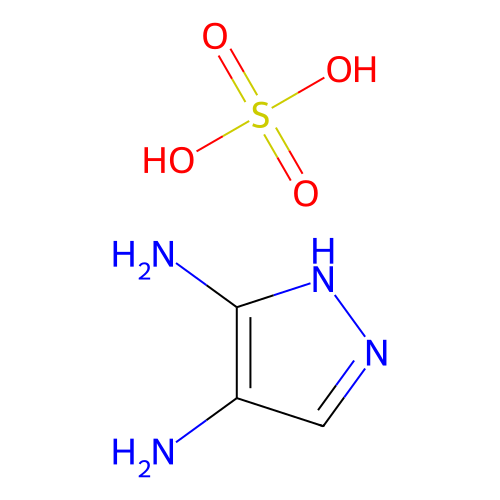 1H-pyrazole-3, 4-diamine sulfate, min 97%, 1 gram