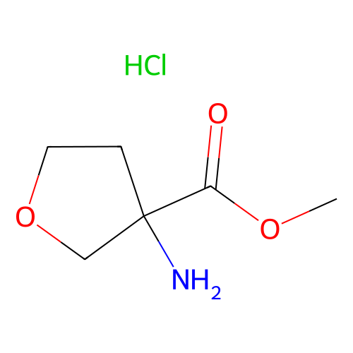 methyl 3-aminooxolane-3-carboxylate hydrochloride, min 97%, 1 gram