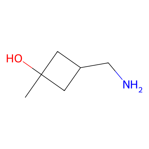 cis-3-hydroxy-3-methylcyclobutane-1-methamine, min 97%, 100 mg