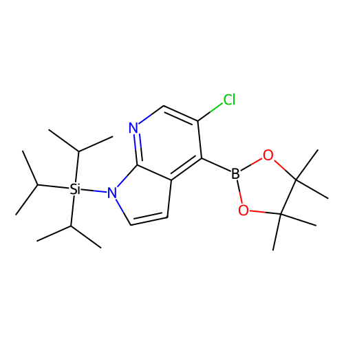 5-Chloro-4-(4, 4, 5, 5-tetramethyl-1, 3, 2-dioxaborolan-2-yl)-1-(triisopropylsilyl)-1H-pyrrolo[2, 3-b]pyridine, 1 gram
