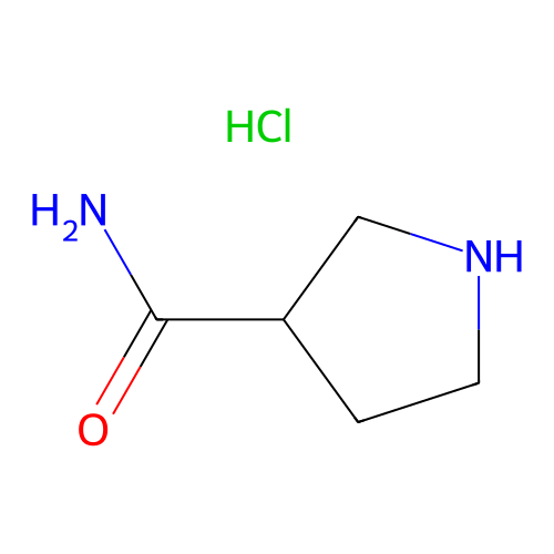 (3S)-pyrrolidine-3-carboxamide hydrochloride, min 97%, 250 mg