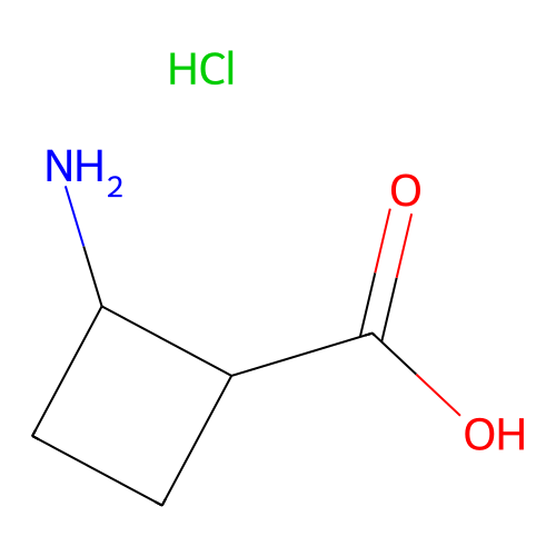 cis-2-aminocyclobutane-1-carboxylic acid hydrochloride, min 97%, 250 mg