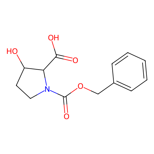 (2S, 3S)-1-[(benzyloxy)carbonyl]-3-hydroxypyrrolidine-2-carboxylic acid, min 97%, 250 mg