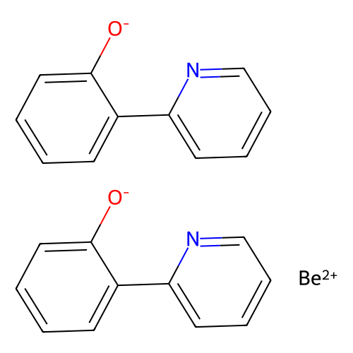 Bis(2-(2-hydroxyphenyl)-pyridine)beryllium, min 99%, 1 gram