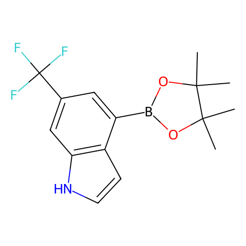 4-(4, 4, 5, 5-tetramethyl-1, 3, 2-dioxaborolan-2-yl)-6-(trifluoromethyl)-1h-indole, min 97%, 250 mg