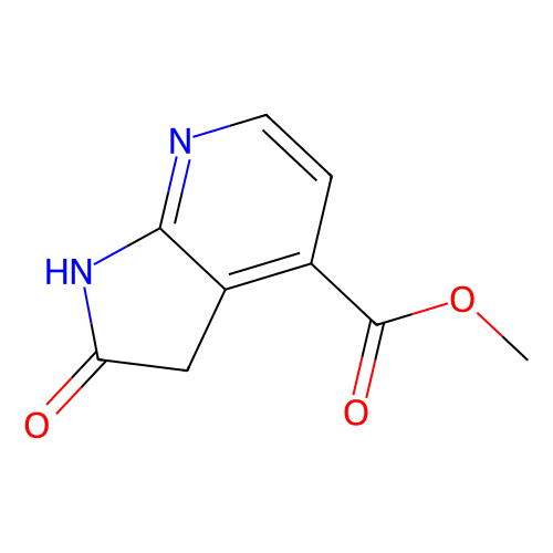 methyl 2-oxo-1H, 2H, 3H-pyrrolo[2, 3-b]pyridine-4-carboxylate, min 97%, 250 mg