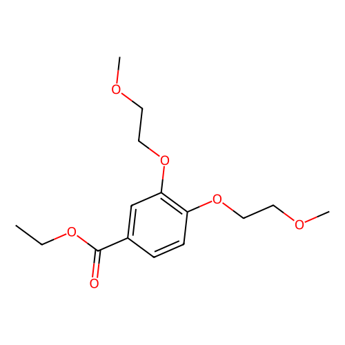 Ethyl 3, 4-Bis(2-methoxyethoxy)benzoate, min 98%, 100 grams