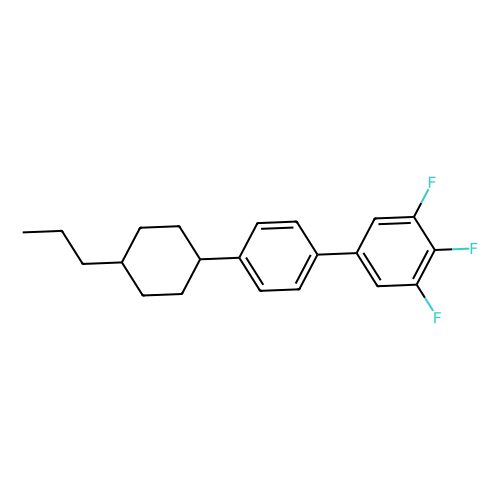 trans-3, 4, 5-Trifluoro-4'-(4-n-propylcyclohexyl)biphenyl, min 99%, 100 grams