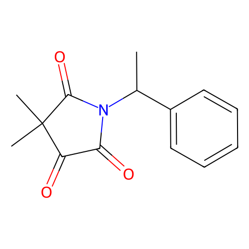 4, 4-dimethyl-1-[(1R)-1-phenylethyl]pyrrolidine-2, 3, 5-trione, min 97%, 1 gram