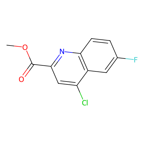Methyl 4-chloro-6-fluoroquinoline-2-carboxylate, min 98%, 5 grams