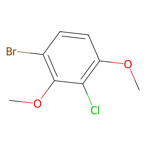 1-Bromo-3-chloro-2, 4-dimethoxybenzene, min 97%, 1 gram