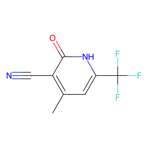 2-Hydroxy-4-methyl-6-(trifluoromethyl)nicotinonitrile, min 98%, 25 grams