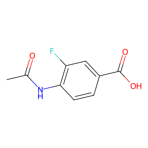 4-Acetamido-3-fluorobenzoic acid, min 97%, 5 grams