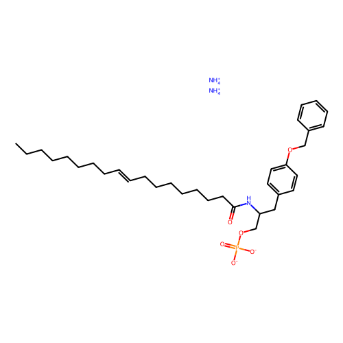 (S)-phosphoric acid mono-[3-(4-benzyloxy-phenyl)-2-octadec-9-enoylamino-propyl] ester (ammonium salt), min 99%, 10 mg