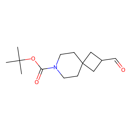 tert-butyl 2-formyl-7-azaspiro[3.5]nonane-7-carboxylate, min 97%, 1 gram