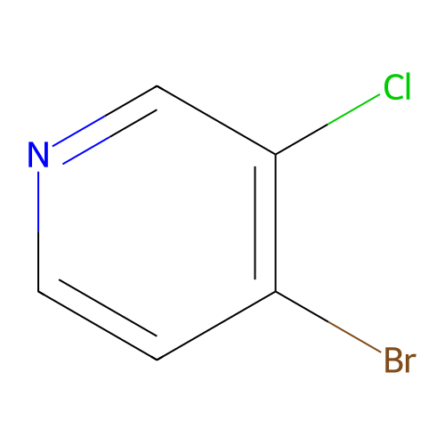 4-Bromo-3-chloropyridine, min 98%, 100 grams