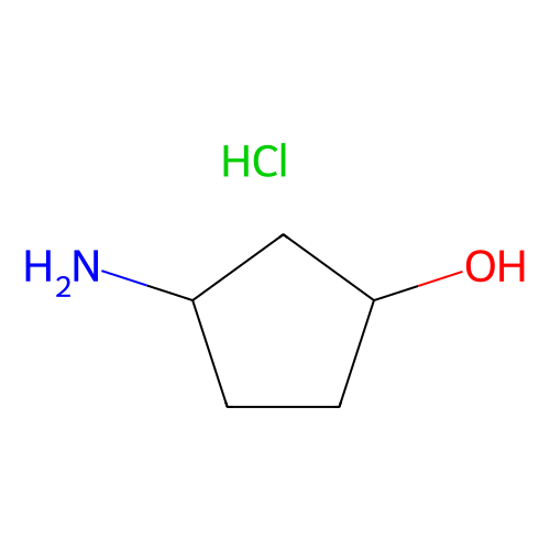 (1R, 3R)-3-aminocyclopentan-1-ol hydrochloride, min 97%, 250 mg