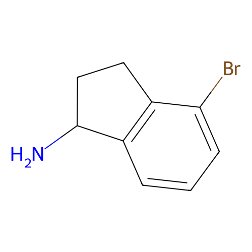 4-bromo-2, 3-dihydro-1H-inden-1-amine, min 97%, 500 mg