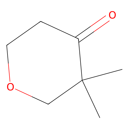 3, 3-dimethyloxan-4-one, min 97%, 500 mg