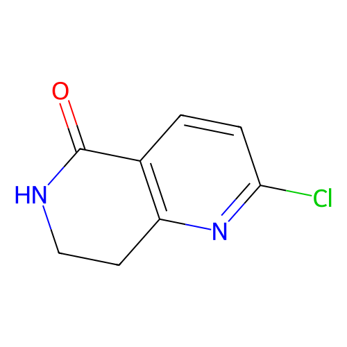2-chloro-5, 6, 7, 8-tetrahydro-1, 6-naphthyridin-5-one, min 97%, 250 mg