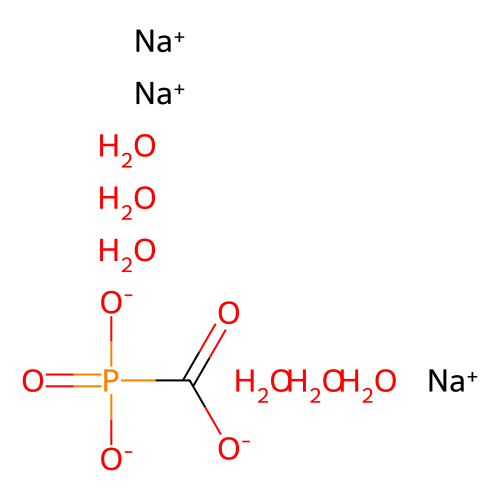 Sodium phosphonoformate hexahydrate, min 98%, 100 grams