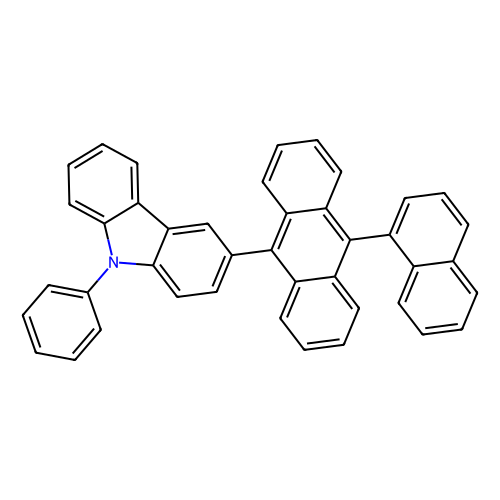 9-(9-Phenylcarbazole-3-yl)-10-(naphthalene-1-yl)anthracene, min 99% (HPLC), 1 gram