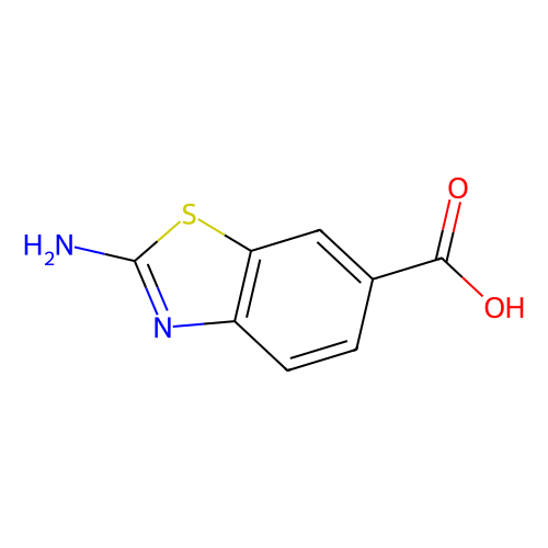 2-Aminobenzothiazole-6-carboxylic acid, min 98%, 100 grams