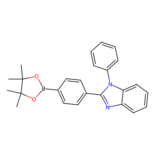 1-Phenyl-2-(4-(4, 4, 5, 5-tetramethyl-1, 3, 2-dioxaborolan-2-yl)phenyl)-1H-benzo[d ]imidazole, min 97%, 5 grams