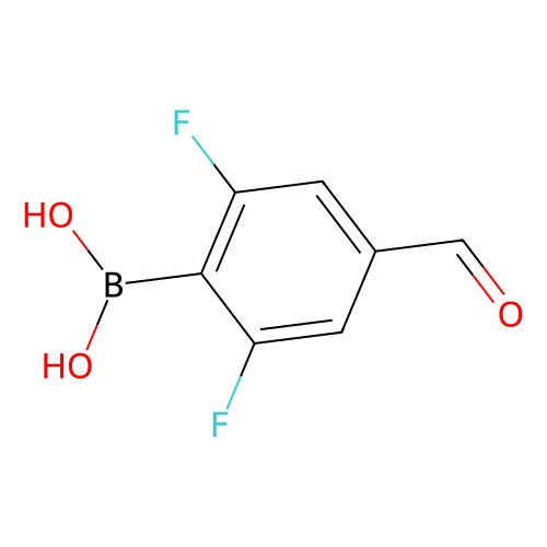 2, 6-Difluoro-4-formylphenylboronic acid, min 98%, 25 grams