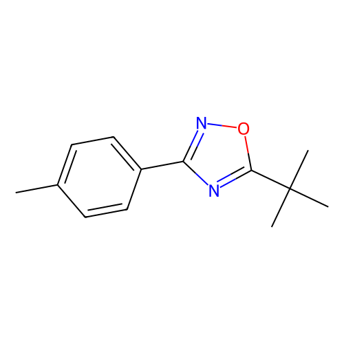5-tert-Butyl-3-p-tolyl-1, 2, 4-oxadiazole, min 98%, 100 grams