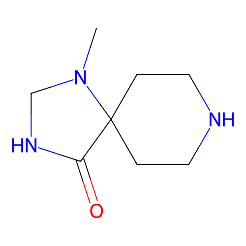 1-methyl-1, 3, 8-triazaspiro[4.5]decan-4-one, min 97%, 250 mg