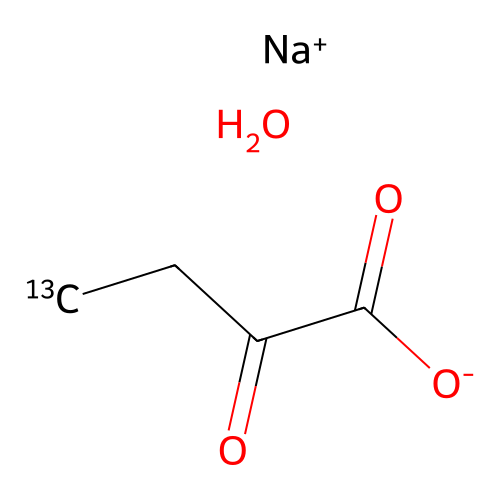 2-Ketobutyric acid-4-13C sodium salt hydrate, min 99 atom% 13C, min 97%, 1 gram